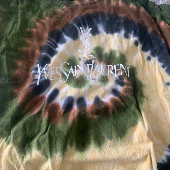 tie dye YSL t-shirt from ShopThursdays - Picture 3 of 3